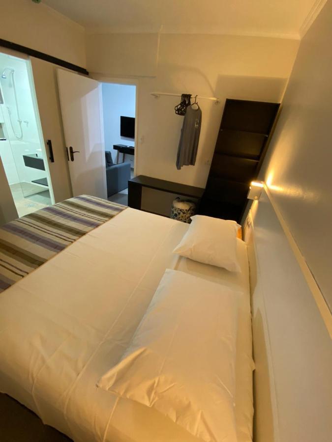 Flat - Acomoda Ate 4 Hospedes - Bairro Do Gonzaga - Santos Sp 외부 사진