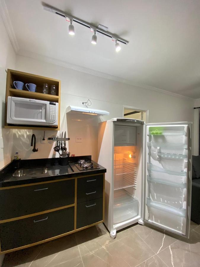 Flat - Acomoda Ate 4 Hospedes - Bairro Do Gonzaga - Santos Sp 외부 사진